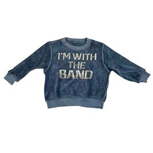 Boy’s Reversible I Am With The Band Sweatshirt 18-24 M